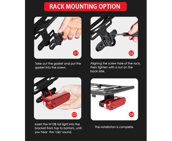 Фонарь GACIRON W12BR 60LM Micro USB 1200mAh 07-300186, изображение 15