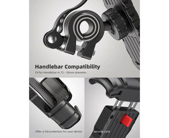 Держатель для телефона Lamicall BM02 (черный), изображение 3