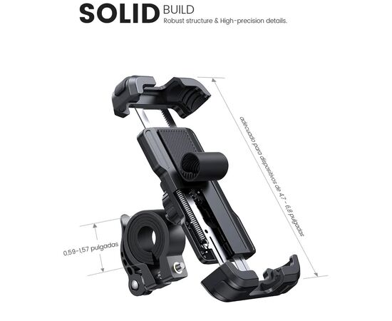 Держатель для телефона Lamicall BP03 (черный), изображение 2