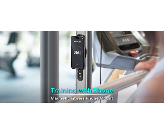 Держатель магнитный для смартфона на руль BONE Magnetic Fitness Phone Mount 07-230110, изображение 14