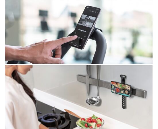 Держатель магнитный для смартфона на руль BONE Magnetic Fitness Phone Mount 07-230110, изображение 15