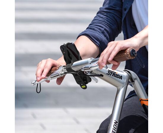 Держатель для смартфона универсальный 4.7"-7.2" на руль BONE BIKE TIE 4 07-200520 (чёрный), Цвет: черный, изображение 15