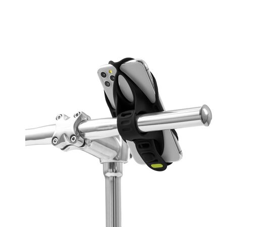 Держатель для смартфона универсальный 4.7"-7.2" на руль BONE BIKE TIE 4 07-200520 (чёрный), Цвет: черный, изображение 6