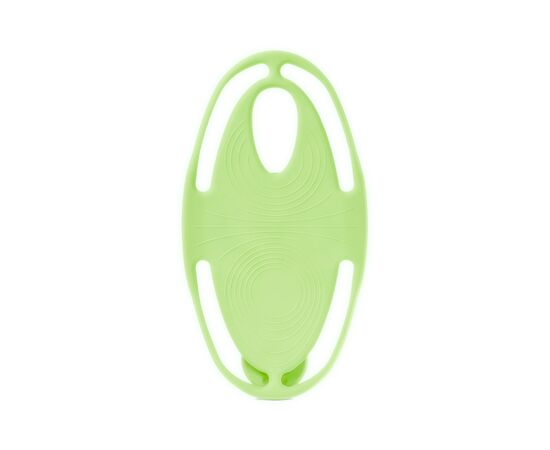 Держатель для смартфона универсальный 4.7"-7.2" на руль BONE BIKE TIE 4 07-200524 (люминесцентный зеленый), Цвет: зелёный, изображение 2