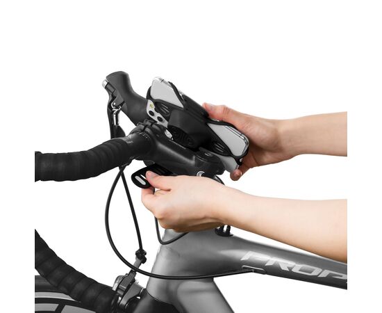 Держатель для смартфона универсальный 4.7"-7.2" на вынос BONE BIKE TIE PRO 4 07-200510 (чёрный), Цвет: черный, изображение 8
