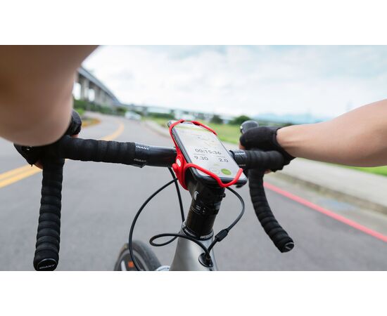 Держатель для смартфона универсальный 4.7"-7.2" на вынос BONE BIKE TIE PRO 4 07-200510 (чёрный), Цвет: черный, изображение 10