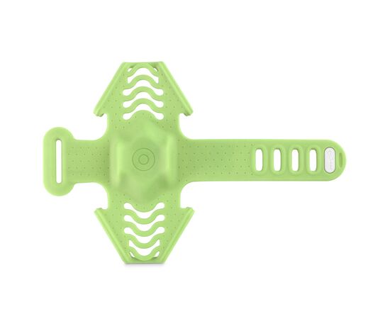 Держатель для смартфона универсальный 4"-6.7" на вынос BONE BIKE TIE PRO 2 07-180024 (люминесцентный зеленый), Цвет: зелёный, изображение 5