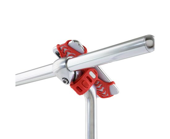 Держатель для смартфона универсальный 4"-6.7" на вынос BONE BIKE TIE PRO 2 07-180021 (красный), Цвет: красный, изображение 11