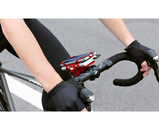 Держатель для смартфона универсальный 4.7"-7.2" на вынос BONE BIKE TIE PRO - PACK 2 07-211010 (чёрный), изображение 9