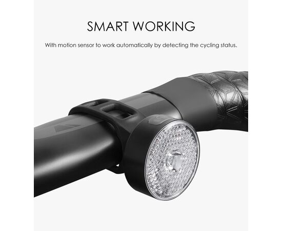 Фара с вибродатчиком GACIRON W08J-20 20 LM Micro USB 500mAh 07-300165, изображение 11