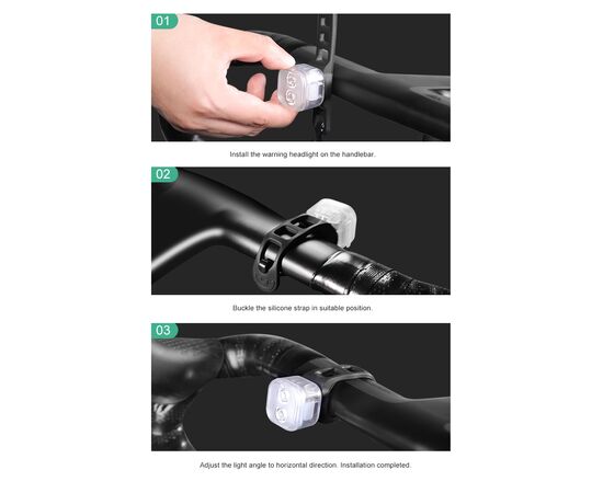 Фара GACIRON W07W 20 LM Micro USB 200mAh 07-300158, изображение 14