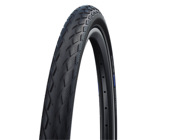Покрышка 26x1.25 (32-559) Schwalbe Marathon Perf, GreenGuard, TwinSkin B/B+RT (светоотражающая полоса), изображение 3 Покрышка 26x1.25 (32-559) Schwalbe Marathon Perf, GreenGuard, TwinSkin B/B+RT (светоотражающая полоса), изображение 3