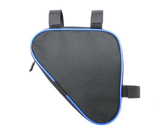 Велосумка PROTECT 555-205 под раму (черный/синий), Цвет: синий, Размер: Один размер, изображение 3