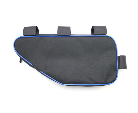 Велосумка PROTECT 555-217 под раму (черный/синий), Цвет: синий, Размер: Один размер, изображение 3