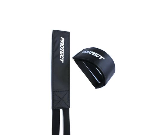 Стрепы для педалей велосипеда PROTECT 555-239 (2 шт., чёрный), изображение 2