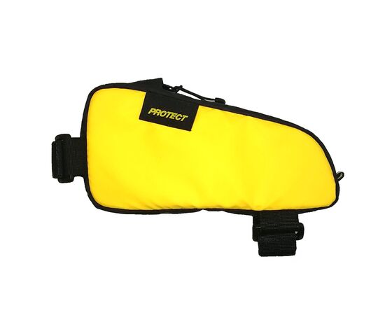 Велосумка PROTECT 555-655 Feedbag на раму (серия Bikepacking, жёлтый), изображение 2 Велосумка PROTECT 555-655 Feedbag на раму (серия Bikepacking, жёлтый), изображение 2