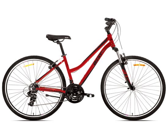 Велосипед AIST Cross 1.0 W 28" (красный), Цвет: красный, Размер рамы: 17"