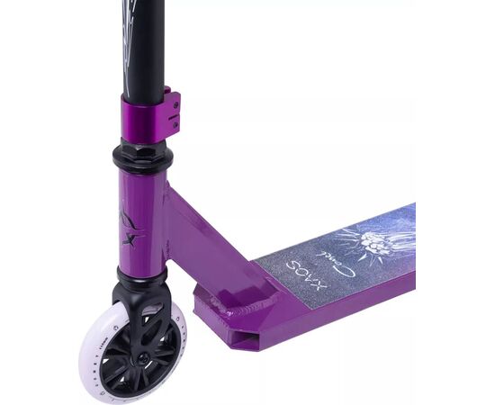 Самокат трюковый XAOS Comet 110 мм (фиолетовый), Цвет: фиолетовый, изображение 7