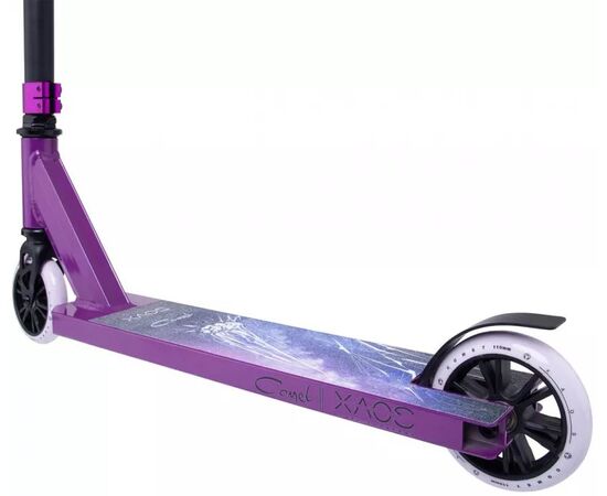 Самокат трюковый XAOS Comet 110 мм (фиолетовый), Цвет: фиолетовый, изображение 9