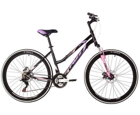 Велосипед Foxx Latina 26" (черный), Цвет: черный, Размер рамы: 17"