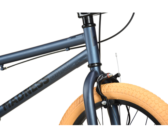 Велосипед Stark'22 Madness BMX 1 (темно-синий/черный/кремовый), Цвет: синий, изображение 4