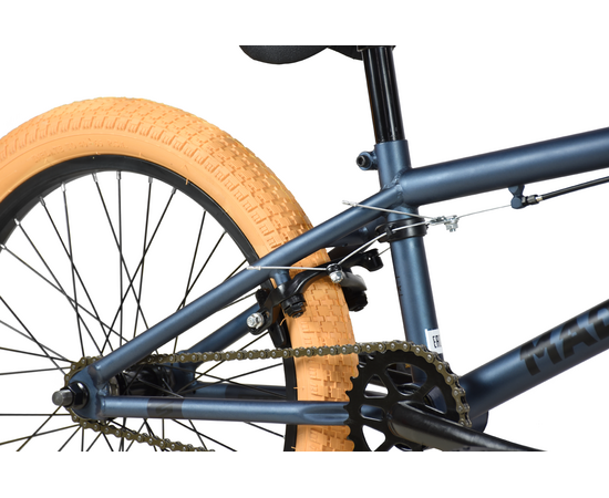 Велосипед Stark'22 Madness BMX 1 (темно-синий/черный/кремовый), Цвет: синий, изображение 3