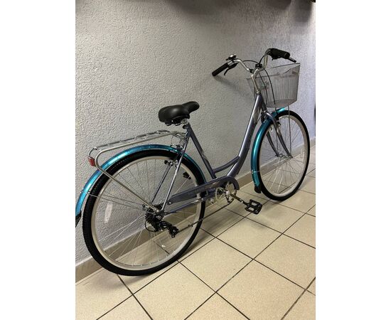 Велосипед Stels Navigator 395 28" (серо-голубой), Цвет: голубой, Размер рамы: 20", изображение 6