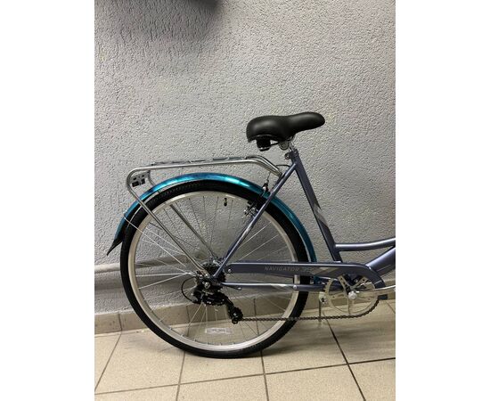 Велосипед Stels Navigator 395 28" (серо-голубой), Цвет: голубой, Размер рамы: 20", изображение 5