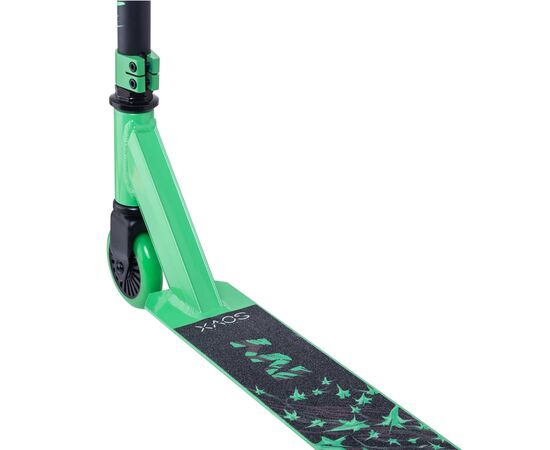 Самокат трюковый XAOS Ivy 100 мм (зелёный), Цвет: зелёный, изображение 2