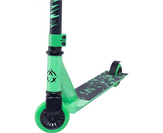 Самокат трюковый XAOS Ivy 100 мм (зелёный), Цвет: зелёный, изображение 3