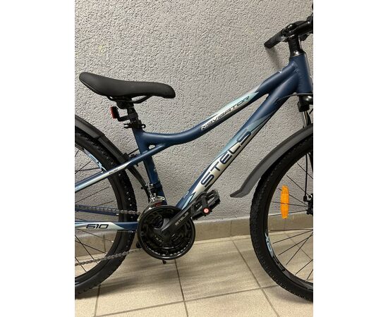 Велосипед Stels Navigator 610 MD 26" (тёмно-синий), Цвет: синий, Размер рамы: 14", изображение 5