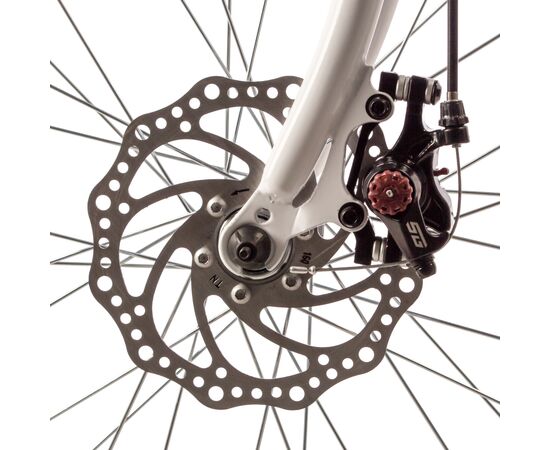 Велосипед Novatrack Jenny 6.D 24" (пурпурный), Цвет: сиреневый, Размер рамы: 12", изображение 4