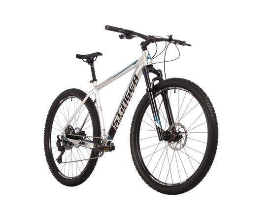 Велосипед Stinger Reload STD 29" (серебристый), Цвет: серый, Размер рамы: 20", изображение 2