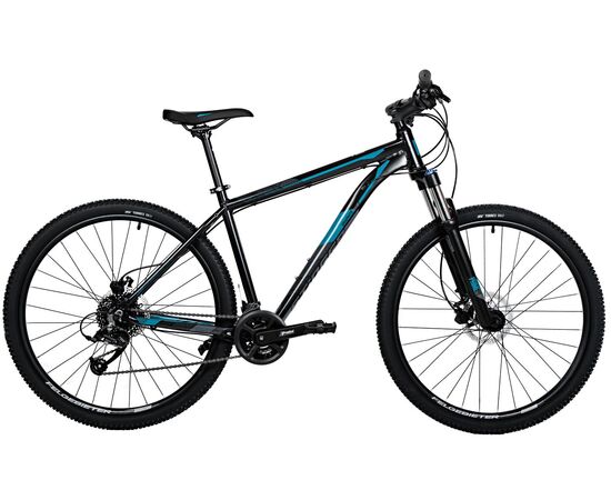 Велосипед Stinger Graphite EVO 27.5" (чёрный), Цвет: черный, Размер рамы: 16"