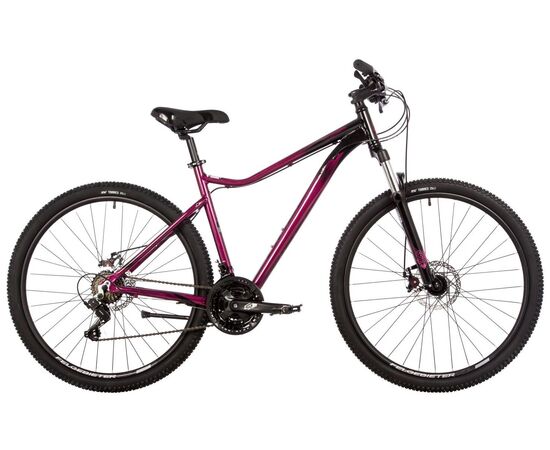 Велосипед Stinger Laguna EVO 27.5" (красный), Цвет: бордовый, Размер рамы: 17"