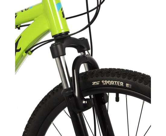 Велосипед Foxx Caiman 26" (лимонный), Цвет: жёлтый, Размер рамы: 14", изображение 4