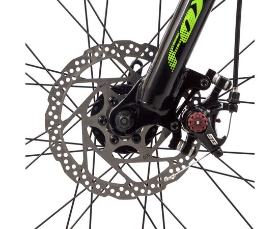 Велосипед Foxx Caiman 24" (зеленый), Цвет: зелёный, Размер рамы: 12", изображение 7