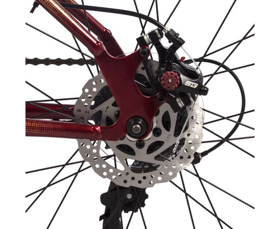 Велосипед Foxx Caiman 24" (красный), Цвет: красный, Размер рамы: 12", изображение 7 Велосипед Foxx Caiman 24" (красный), Цвет: красный, Размер рамы: 12", изображение 7