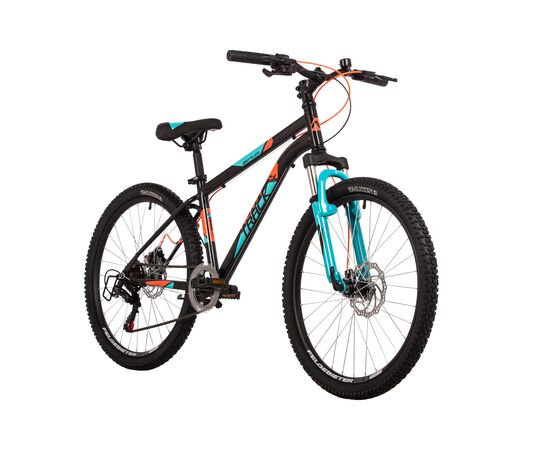 Велосипед Novatrack Battler 6.D 24" (черный), Цвет: черный, Размер рамы: 14", изображение 2