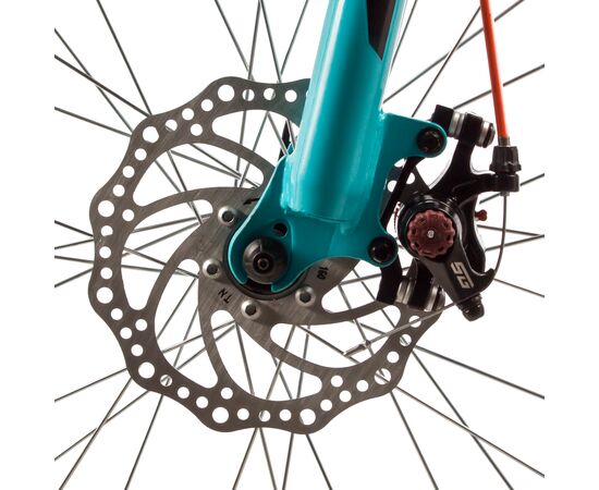 Велосипед Novatrack Battler 6.D 24" (черный), Цвет: черный, Размер рамы: 14", изображение 4