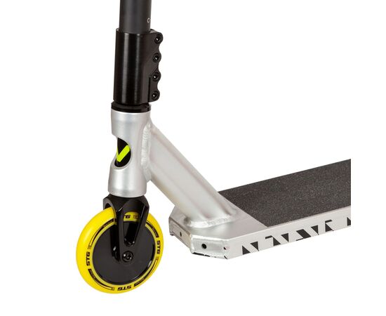 Трюковый самокат Novatrack PIXEL'90 (серебристый), изображение 4