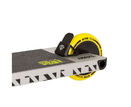 Трюковый самокат Novatrack PIXEL'90 (серебристый), изображение 5