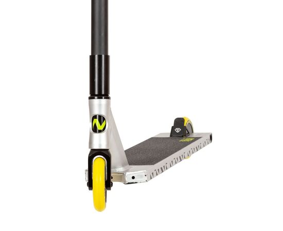 Трюковый самокат Novatrack PIXEL'90 (серебристый), изображение 8