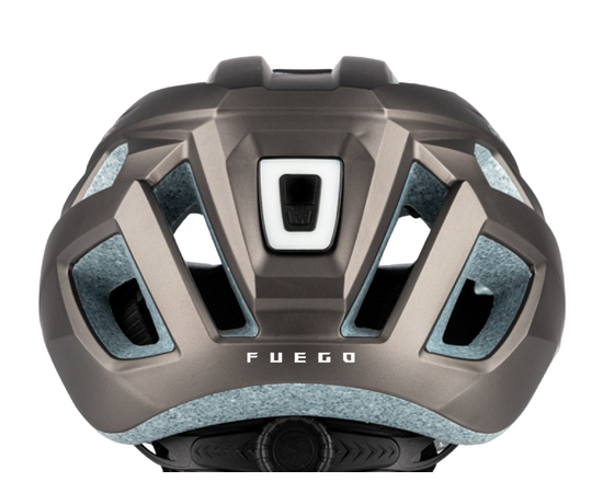 Шлем RAZIER FUEGO (тёмно-серый), Цвет: серый, Размер: 56-59, изображение 2