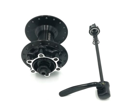 Втулка переднего колеса Shimano HB-TX506 36 отв. эксцентрик (чёрный), Цвет: черный, Количество отверстий: 36, изображение 3