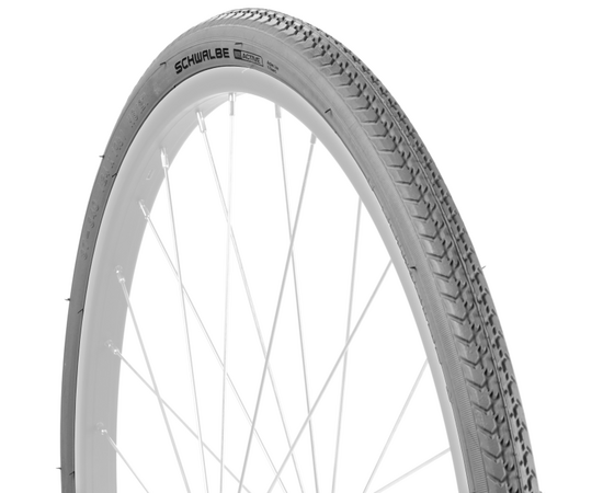 Покрышка Schwalbe HS127 24x1 3/8 (37-540), 50TPI (серая), изображение 2