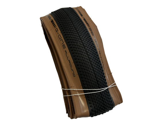 Велосипедная покрышка Schwalbe G-ONE ALLROUND 28x1,50 (40-622), RaceGuard, TLE, складная (Bronze Sidewall), Цвет: коричневый, Ширина: 1.50" (40 мм), изображение 6 Велосипедная покрышка Schwalbe G-ONE ALLROUND 28x1,50 (40-622), RaceGuard, TLE, складная (Bronze Sidewall), Цвет: коричневый, Ширина: 1.50" (40 мм), изображение 6