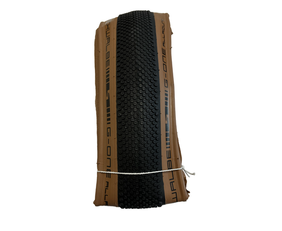 Велосипедная покрышка Schwalbe G-ONE ALLROUND 28x1,35 (35-622), RaceGuard, TLE, складная (Bronze Sidewall), Цвет: коричневый, Ширина: 1.35" (35 мм), изображение 7