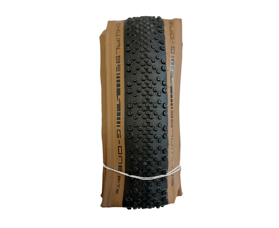 Велосипедная покрышка Schwalbe G-ONE BITE 28x1,50 (40-622), RaceGuard, TLE, складная (Bronze Sidewall), Цвет: коричневый, Ширина: 1.50" (40 мм), изображение 7