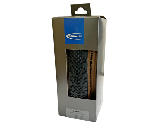 Велосипедная покрышка Schwalbe G-ONE BITE 28x1,50 (40-622), RaceGuard, TLE, складная (Bronze Sidewall), Цвет: коричневый, Ширина: 1.50" (40 мм), изображение 5